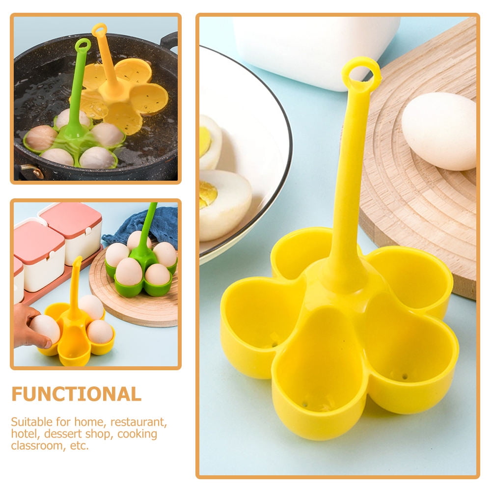 SEWCHICS Silicone Egg Holders Green 2Pcs For Cooking Eggs