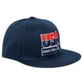 thumbnail image 2 of Mens Embroidery Baseball Hat USA Stitched Basketball Cap Summer Outdoor Sports Dad Hat Navy, 2 of 3