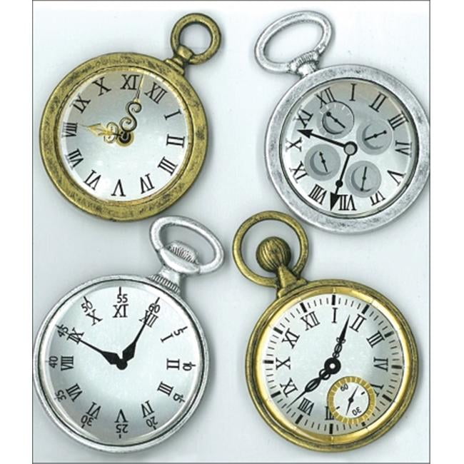 Jolee's Boutique Dimensional StickersVintage Pocket Watches Walmart