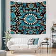thumbnail image 3 of Boho Decorative College Tapestry for Home Living Room - 51x59inch Mandala Washable College Tapestry Geometric Shapes Sophistication Minimalistic Durable Tapestry Aesthetic, 3 of 5