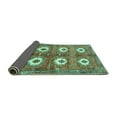thumbnail image 2 of Ahgly Company Indoor Rectangle Persian Turquoise Blue Traditional Area Rugs, 7' x 10', 2 of 4