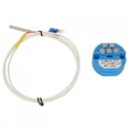 thumbnail image 2 of PT100 Temperature Sensor 0-10V, Temperature Transmitter PT100 Sensor, Quick Response with Computer Usable for Industrial Applications, 2 of 7