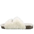 thumbnail image 5 of Secret Treasures Luxe Faux Fur Two Band Slide Slipper (Women's), 5 of 5