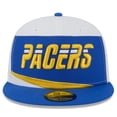 thumbnail image 3 of Men's New Era White/Blue Indiana Pacers 2025/26 City Edition 59FIFTY Fitted Hat, 3 of 5