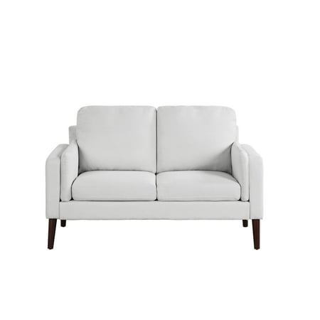 Lifestyle Solutions - Nerd Loveseat with Power and USB ports - Light Grey