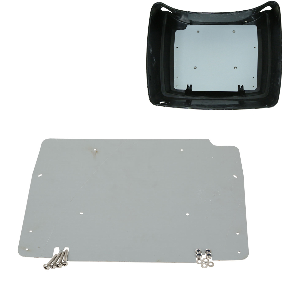 tour pack mounting plate