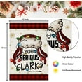 thumbnail image 6 of Christmas Funny Garden Flags for Outdoor, YOU SERIOUS CLARK? Yard Vacation Decoration, Small Seasonal Decor for Xmas Winter Holiday Yard Outdoor,12.5x18 Double Sided, 6 of 6