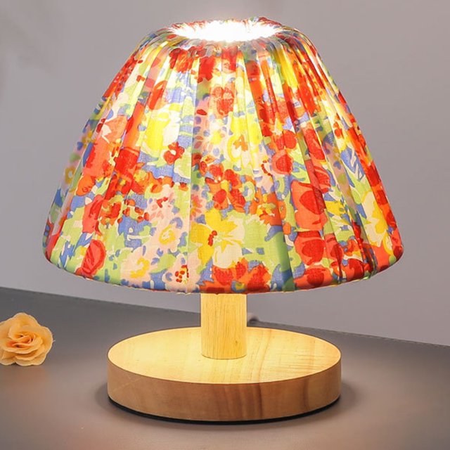 Lámpara de mesita de noche retro Brillo Lámpara de mesita de noche ajustable Regalo para niños adultos Kuymtek Para estrenar
