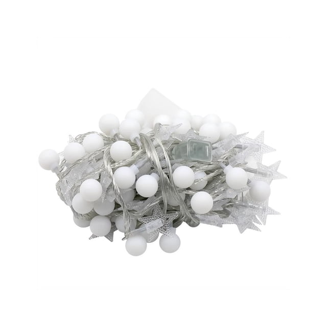 Christmas Battery Operated String Lights, Warm White Mini LED Decorations, Flexible Copper Wire for Indoor Holiday Scene Arrangement