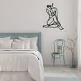 thumbnail image 3 of 1PC Modern Minimalist Wall Decor Abstract Line Art Wall Decor Woman Body Shape Art Print Decor Line Drawing Metal Wall Art for Living Room Bedroom Wall, 3 of 8