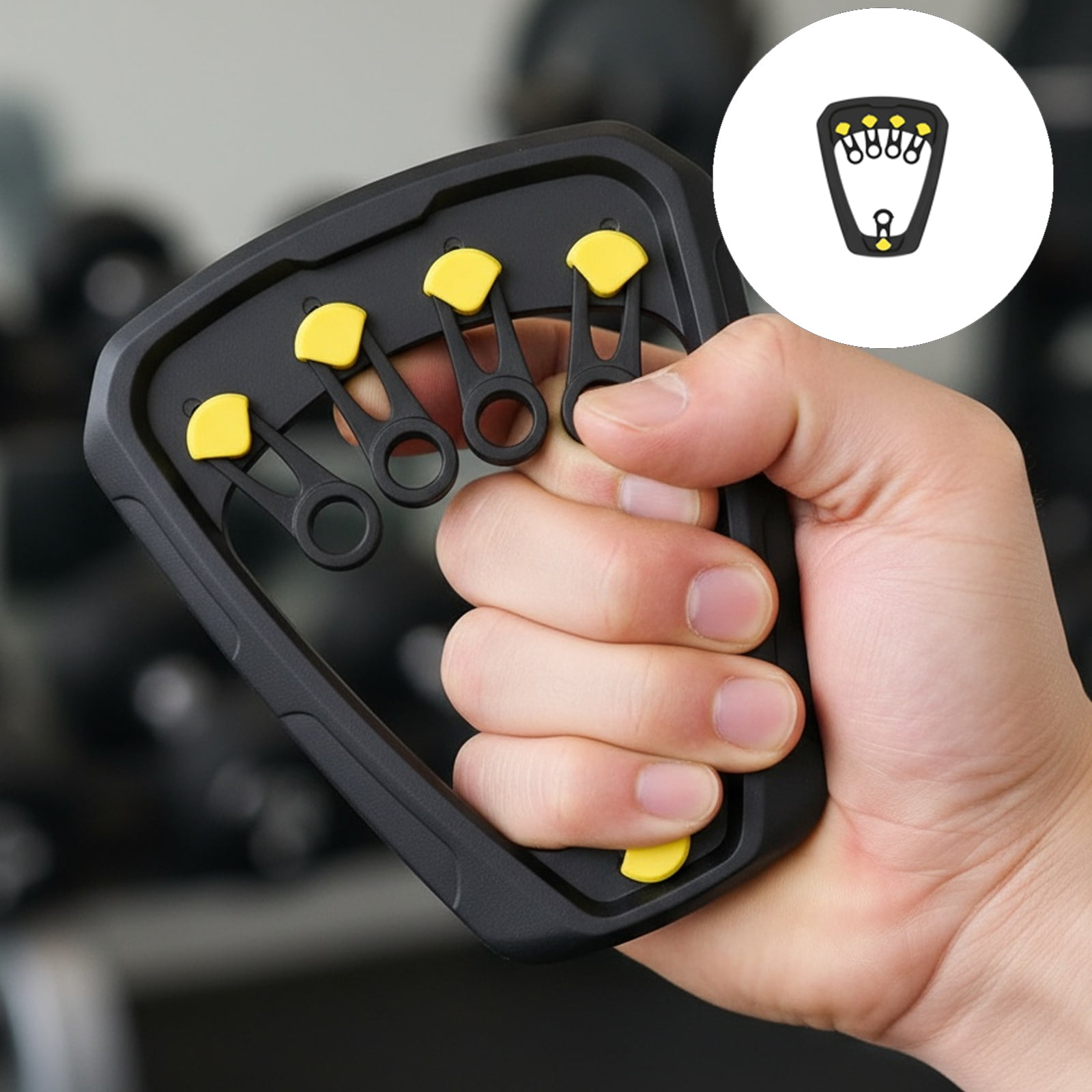 5 Finger Silicone Wrist Puller Stretching Tool Exercise Finger Trainer Hand Strength Trainer Hand Exerciser Strengthener