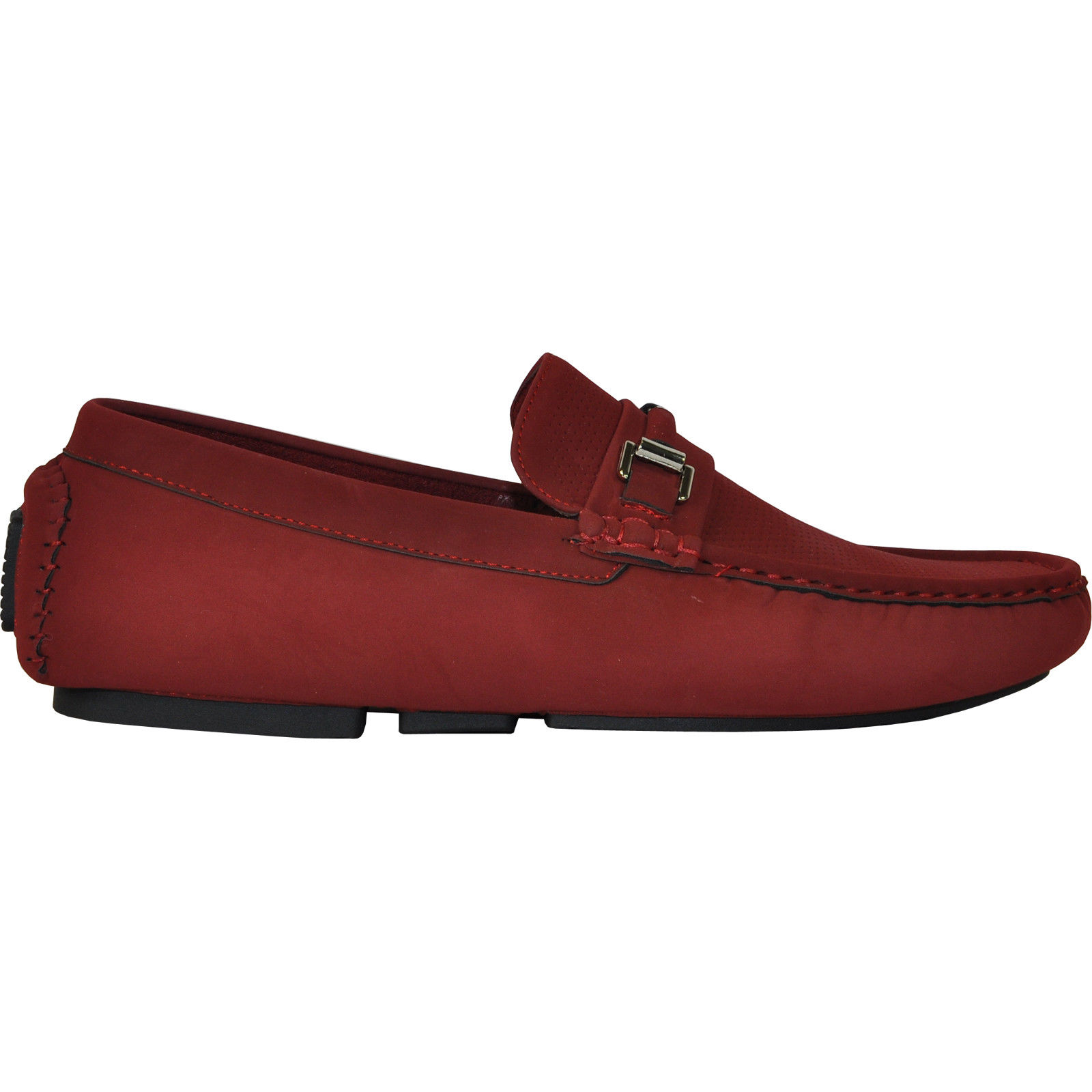 Bravo! Men Casual Shoe Todd-1 Driving Moccasin Red 14M US - image 4 of 7