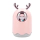 thumbnail image 5 of Humidificador de escritorio con forma bonita, silencioso, alimentado por USB, difusor de aroma con 2 modos de pulverización, color rosa, 5 of 10