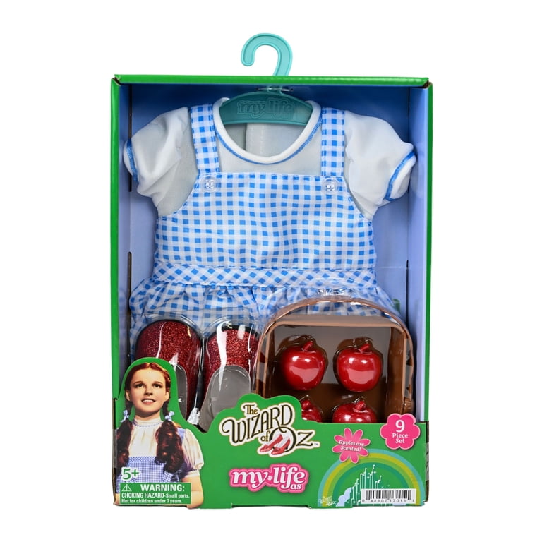 My Life As Wizard of Oz Dorothy Fashion Set for 18-inch Doll, 9