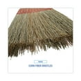 thumbnail image 5 of Boardwalk Parlor Broom Corn Fiber Bristles 55" Wood Handle Natural 12/Carton 926CCT, 5 of 6