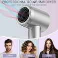 thumbnail image 3 of Purevigil Fast  Drying Hair Dryer, 150K RPM Brushless Motor, 500M Negative Ions, Intelligent Temp Control - Gray, 3 of 7