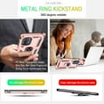 thumbnail image 5 of Compatible for Motorola Edge 2022 Case with HD Screen Protector, Moto Edge 2022 Case with Magnetic Ring Holder, Military-Grade Shockproof Protective Case for Moto Edge 2022, Rose Gold, 5 of 17