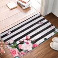 thumbnail image 5 of Flower Bath Mat Floral Bath Mat Floral Bathroom Rug Butterfly Bath Mat Butterfly Bathroom Rug 16''X24'', 5 of 8