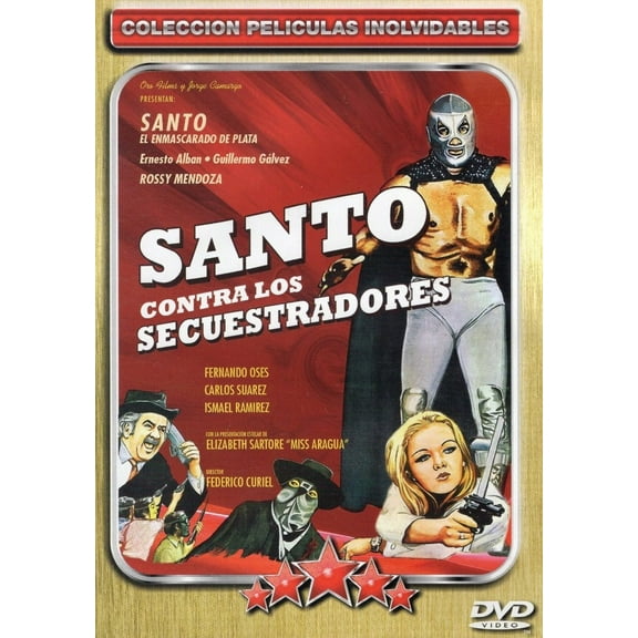 Santo Contra Los Secuestradores Ernesto Alban Pelicula Dvd MM Santo Contra Los Secuestradores Ernesto Alban Pelicula Dvd