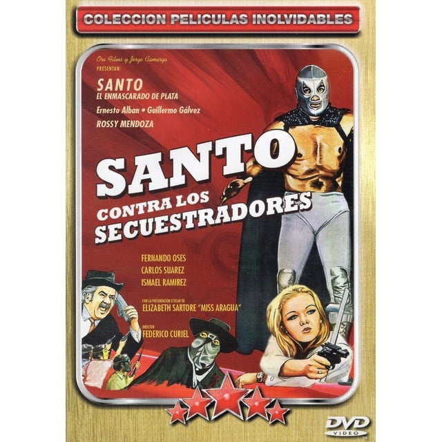 Santo Contra Los Secuestradores Ernesto Alban Pelicula Dvd MM Santo Contra Los Secuestradores Ernesto Alban Pelicula Dvd