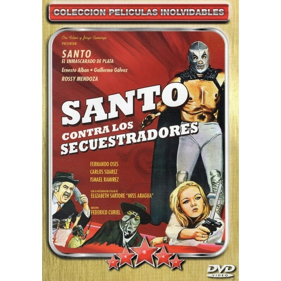Santo Contra Los Secuestradores Ernesto Alban Pelicula Dvd MM Santo Contra Los Secuestradores Ernesto Alban Pelicula Dvd