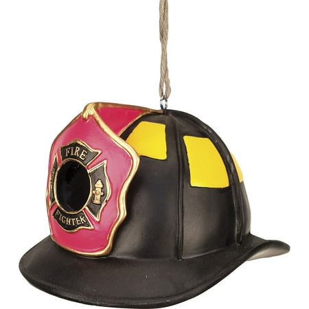 FIRE HAT BIRDHOUSE
