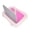 Pink, variant on Rupoun Premium Indoor Dog Potty Tray Training Toilet with Wall Splash Guard for Puppies and Cats, Easy Clean Portable Pad Holder, 18.3 in / 46.4 cm, Blue