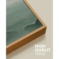 thumbnail image 3 of SHENIFY Abstract Landscape Wall Art 16x24in3pcs Natural Framed Minimalist Tan Green Mountain Neutral Toned Misty Nature Wilderness Illustrations Modern Art Decorative, 3 of 5