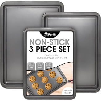Ninja NeverStick® Essential 3-Piece Baking Sheet Set, Dishwasher