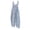 Blue(Floral Print), variant on Beach Flowy Jumpsuits for Women Summer Boho Bib Overalls Casual Loose Floral Print Wide Leg Cropped Jumpsuit Sweet Beach Romper Blue L