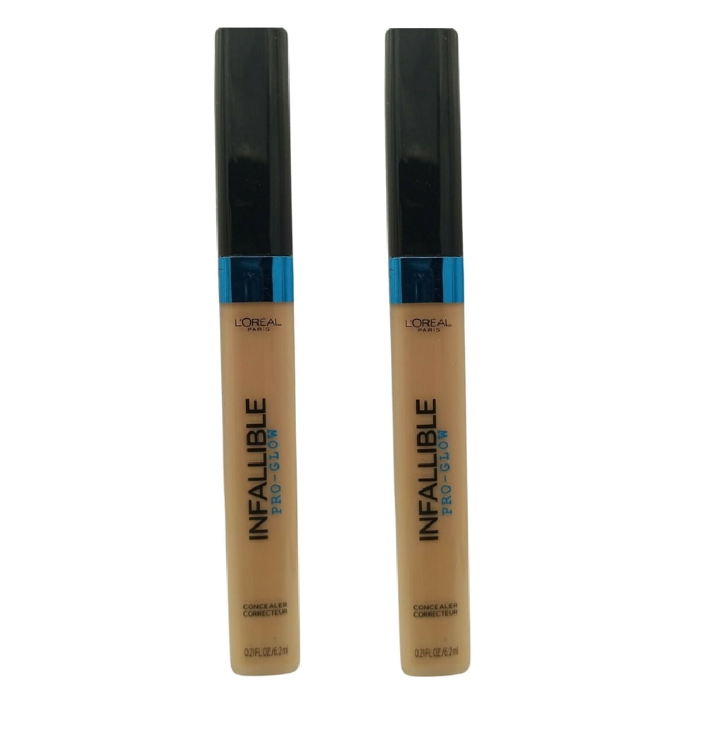 Pack of 2 L'Oreal Paris Infallible Pro-Glow Concealer, Creamy Natural 02