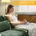 thumbnail image 4 of Exquisite Two-seater Chenille Sofa|Ergonomic & High-Quality|Easy Install, 4 of 11