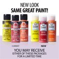 thumbnail image 3 of FolkArt Enamel Acrylic Craft Paint, Gloss Finish, Yellow Light, 2 fl oz, 3 of 9