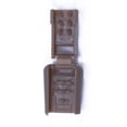 thumbnail image 1 of Brown Zipper Pulls for Paracord - 20 Pack - Plastic Snap Clips for Jackets, Bags, and Tents, 1 of 2