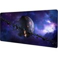 thumbnail image 1 of Space Galaxy Starry Sky XXL Gaming Mouse Pad 31.5x15.7in Large Computer Keyboard Mat Non-Slip Base Stitched Edge Perfect for Home Office & Gaming, 1 of 6