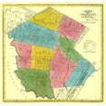 thumbnail image 3 of Burr 15x15 Black Modern Framed Museum Art Print Titled - Sullivan New York Landowner - Burr 1829, 3 of 5