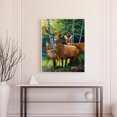 thumbnail image 3 of Cuadros Decorativos Kit de pintura al óleo de animales de madera por número pintura acrílica DIY arte de pared imagen artesanal JShteea Nuevos Originales, 3 of 7