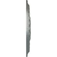thumbnail image 3 of 38 3/8"OD x 2 7/8"P Oslo Ceiling Medallion (Fits Canopies up to 7 5/8"), Hand-Painted Platinum, 3 of 4