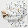 thumbnail image 6 of Naloa Sea Creatures Dog Blanket, 3 Sizes Cat Blanket for Indoor Cats Large Medium Small Dog Gifts-Small, 6 of 8