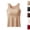 14#(Beige), variant on Built in Bra Tank Tops for Women Over 40 Tummy Control Wide Strap Camisole Seamless Shaper Shelf Bra Tanktops (Black,3XL)