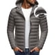 thumbnail image 4 of Ceisia Men's Winter Warm Hooded Solid Color Gift Casual Style Jacket - polyester for Daily & Outdoor Wear, 4 of 9