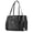 Black, variant on Fashion Dog Carrier Purse, Premium Leather Cat Carrier Bag, Airline Approved Soft Sided Pet Travel Tote Bag with Pockets Beige