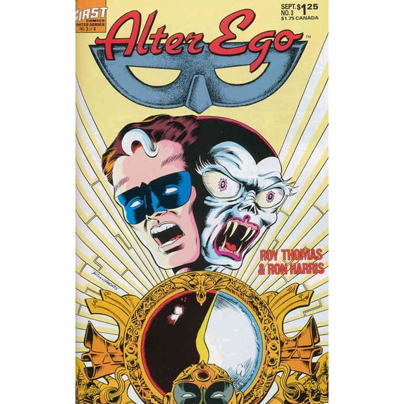 Alter Ego #3 VF ; First Comic Book