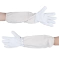 thumbnail image 1 of Guantes de apicultura, protectores de apicultura de piel de cabra, mangas de apicultor, protección de apicultura, artesanía Superior, 1 of 12