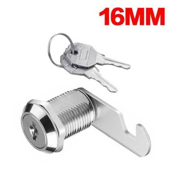 16/20/25mm Security Lock Metal Cylinder Cabinet Locker Cam Lock With Same Key Different Key Security Mailbox Lock Drawer