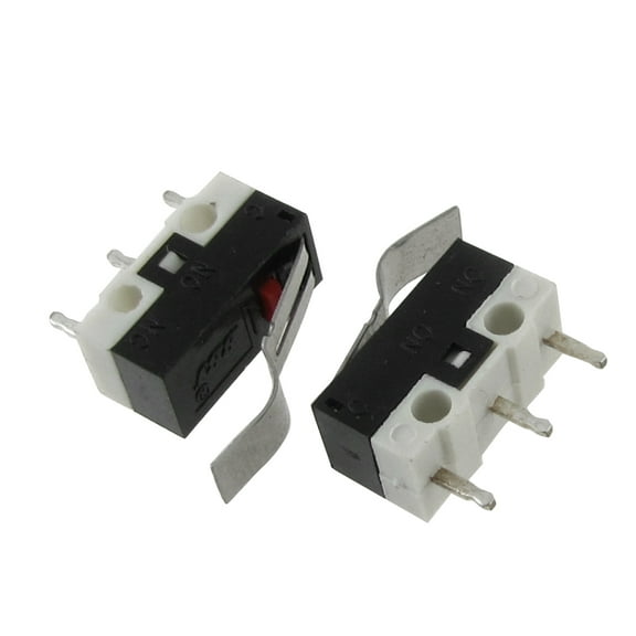 Uxcell 1 NO 1 NC SPDT Momentary R Hook Lever Miniature Micro Switches 10 Pcs