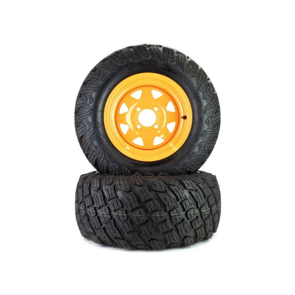 (2) Reaper Turf Tire Assemblies 23x10.50-12 Fits Scag Turf Tiger 52" 481552