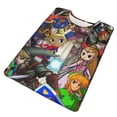 thumbnail image 4 of The Legend of Zelda T Shirt 3D Printed Crewneck Graphic Short Sleeve Tees for Mens, 4 of 5
