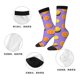 thumbnail image 5 of Balery Yellow Lemon And Orange Calcetas Largas con Estampado para Hombre y Mujer – Suaves y Transpirables, Talla Única (US 5-11), 5 of 6