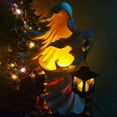 thumbnail image 3 of Cracker Barrel Ghost Witch Messenger and Lantern Ghost Statue Ornament Halloween, 3 of 11